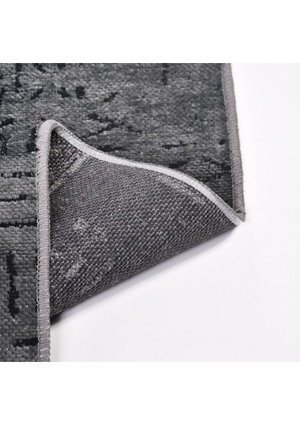 Crea Halı Iskandinav Kaymaz Tabanlı Kilim Antrasit 8016S indirimleri