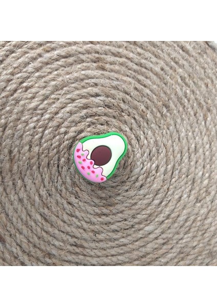 Terlik Süsü Silikon Avokado Terlik Sandalet Aksesuar modelleri