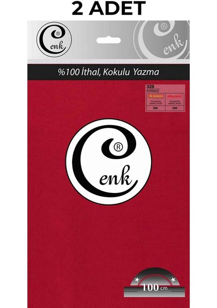 Cenk Dikişsiz Düz Yazma 100 cm 2 Li 328