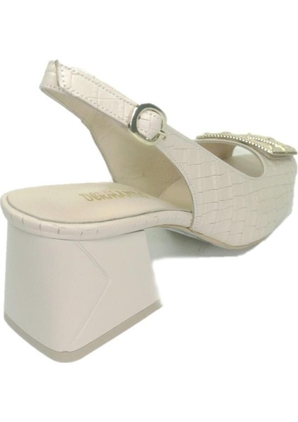 Kadın Deri Topuklu Sandalet 150-472 indirimleri