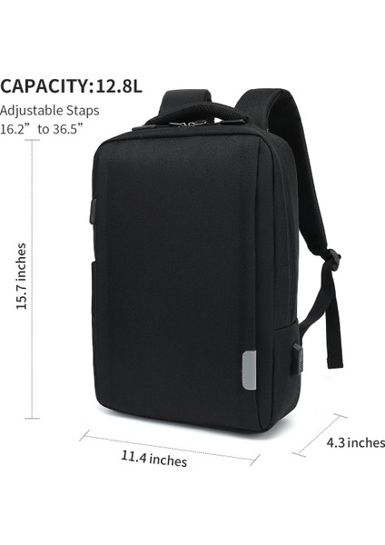 Erkek Bilgisayar Sırt Çantası Sırt Çantası USB Iş Sırt Çantası (Yurt Dışından)