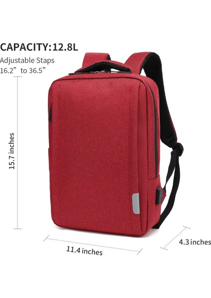 Erkek Bilgisayar Sırt Çantası Sırt Çantası USB Iş Sırt Çantası (Yurt Dışından)