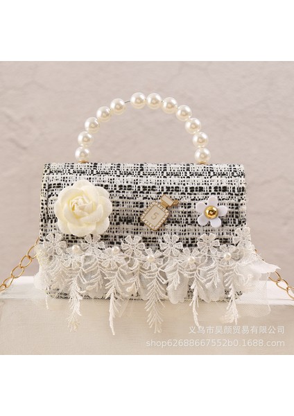 Çocuk Inci Çapraz Askılı Çanta (Yurt Dışından)