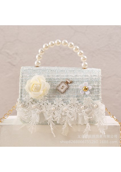 Çocuk Inci Çapraz Askılı Çanta (Yurt Dışından)