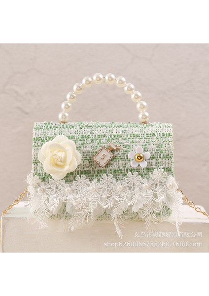 Çocuk Inci Çapraz Askılı Çanta (Yurt Dışından)