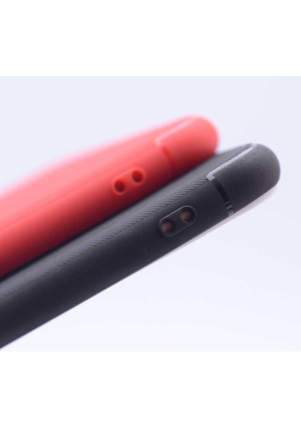 Apple iPhone 8 Plus Kamera Korumalı Siyah Silikon Kılıf