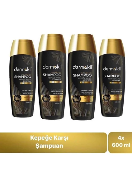 Kepeğe Karşı Şampuan 600 Ml X 4 Adet