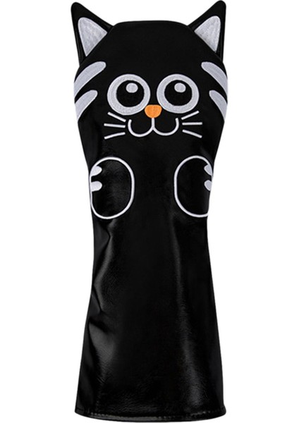Golf Head Kalın Eğitim Ekipmanları Putter Headcover Sürücü Siyah (Yurt Dışından)