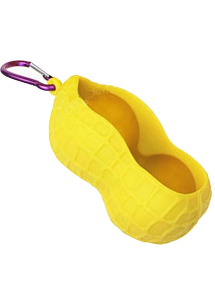 Fıstık Şekli Golf Topu Tutucu Koruyucu Top Taşıyıcı Kol Aksesuarları Sarı (Yurt Dışından) fırsatları