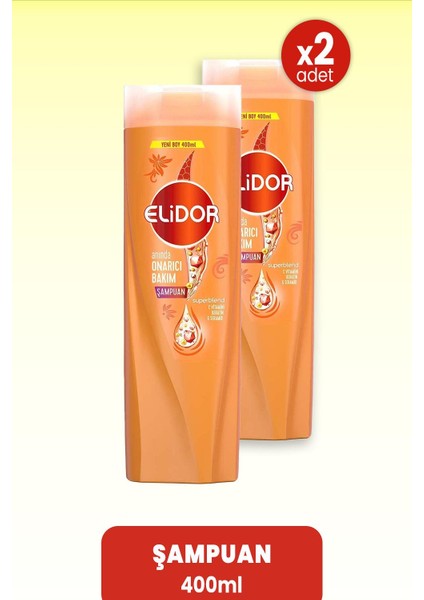 Superblend Şampuan Anında Onarıcı Bakım 400 Ml X 2 Adet