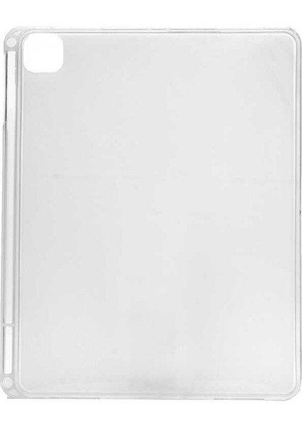 Apple Ipad Pro 11 2.nesil 2020 Kalemli Silikon Kılıf A2228 A2068 A2230 A2231 (K-T-S)