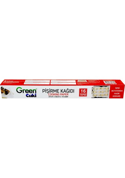 Yağlı Fırın Tepsi Pişirme Kızartma Kağıdı - 37 cm x 42 cm - Kesimli - 16 Yaprak -5 Kutu fiyatları