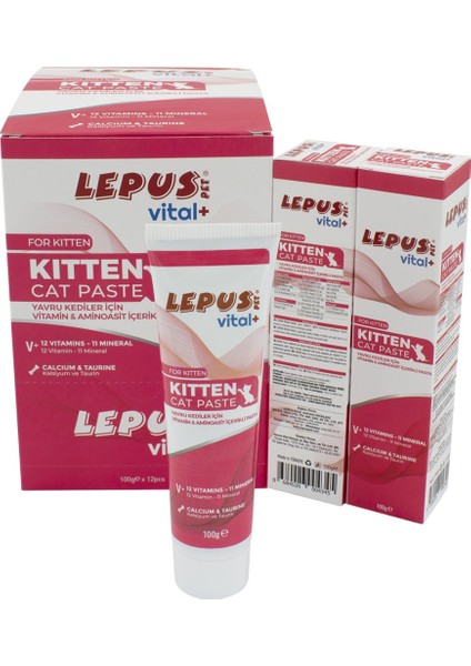 Yavru Kedi Maltı Vital+ Kitten Cat Paste