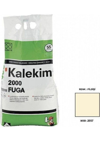 Fuga Derz Dolgusu Fildişi 2057 5 kg