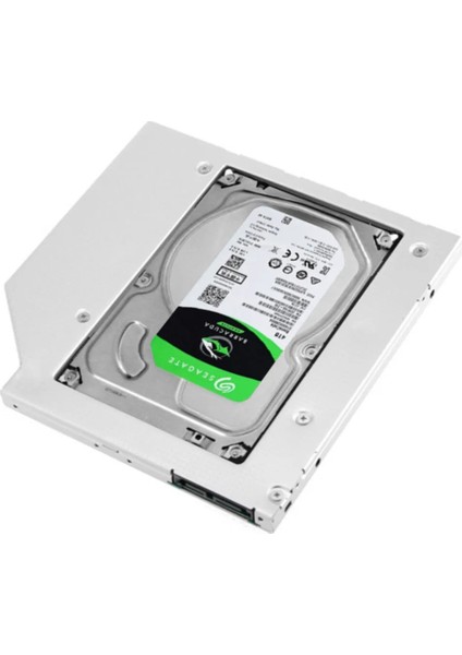 DVD CD Yuvasına Takılan Kızak SSD HDD Kutusu 9.5mm Laptop Notebook Uyumlu 2.5" SSD Takılabilir