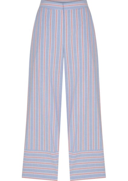 Kısa Paçalı Desenli Kadın Pantolon Standart Renk Y2212038_089