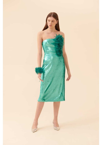 Y23 11335 Elbise Mint Y2311335_097