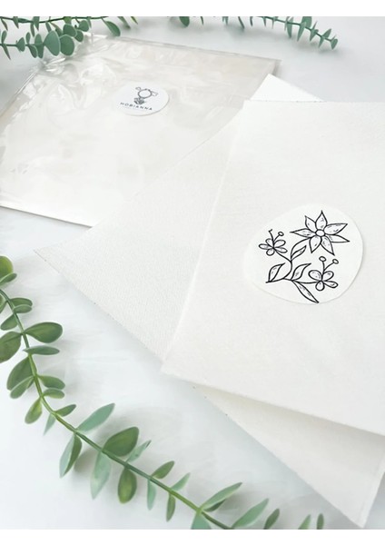 Suda Eriyebilen Yapışkanlı Tela 44 x 25 cm