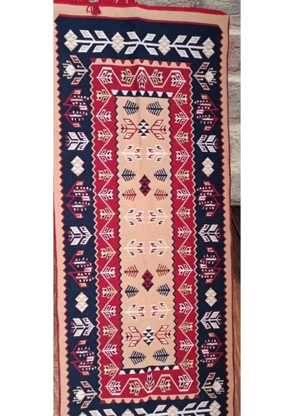 Kilim Antik 80-200 Otantik Model Nature Boya Çift Taraflı El Yapımı