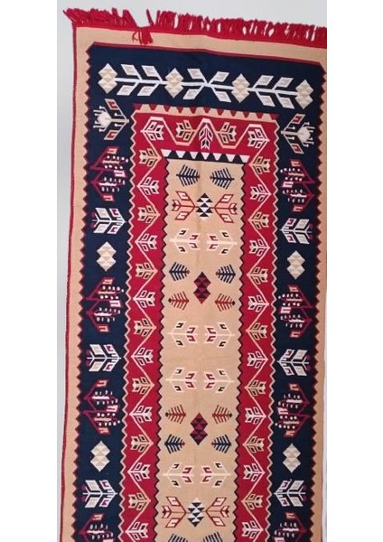 Kilim Antik 80-200 Otantik Model Nature Boya Çift Taraflı El Yapımı