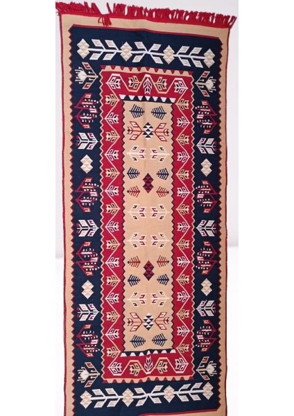 Kilim Antik 80-200 Otantik Model Nature Boya Çift Taraflı El Yapımı