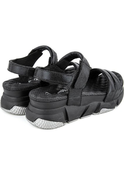 Bolissa 33228-430 Nefes Alan Tabanlı Kadın Sandalet Siyah 36-40 fırsatları