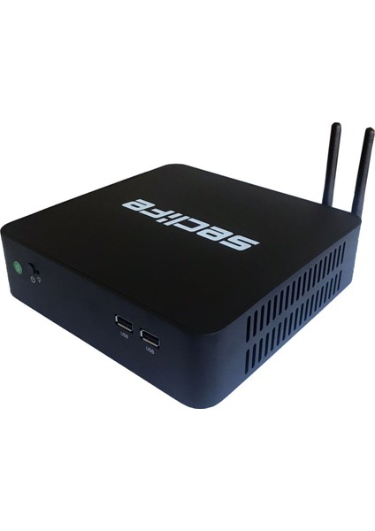 MP-108 I3-2100 8gb 128GB SSD Dos Siyah Mini Pc