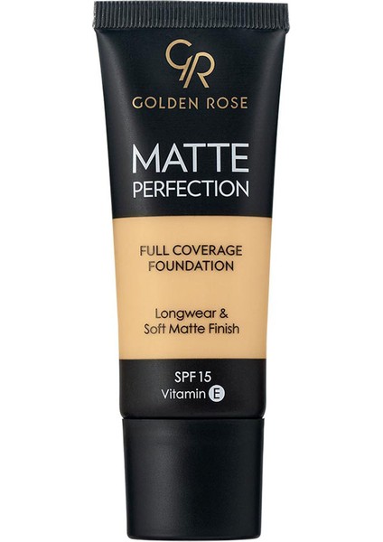 Matte Perfection Full Coverage Foundation No: Warm 03 - Mat Fondöten - 8691190509460