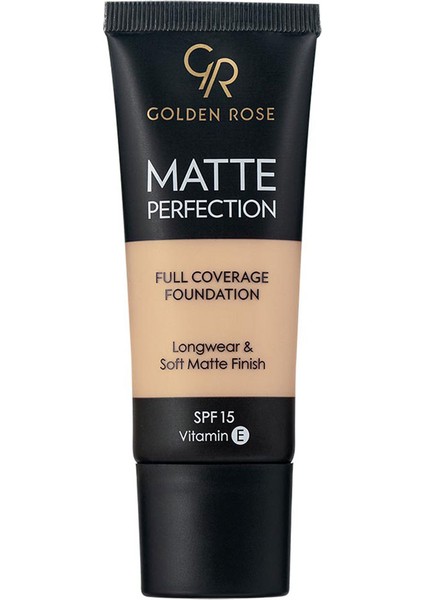 Golden Rose Matte Perfection Full Coverage Foundation No: Natural 04 - Mat Fondöten - 8691190509552