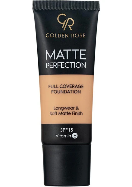 Golden Rose Matte Perfection Full Coverage Foundation No: Cool 06 - Mat Fondöten - 8691190509422