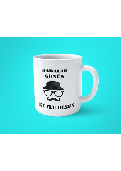 Babalar Gününe Özel Baskılı Kupa Bardak