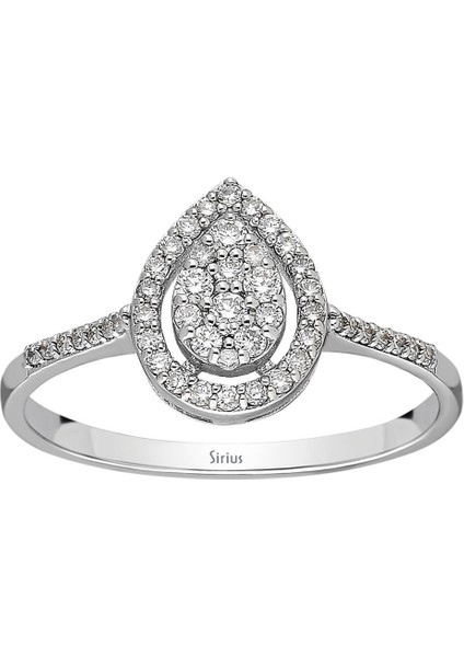 Pırlanta Taşlı Katre Yüzük 0447R0030 fiyatları