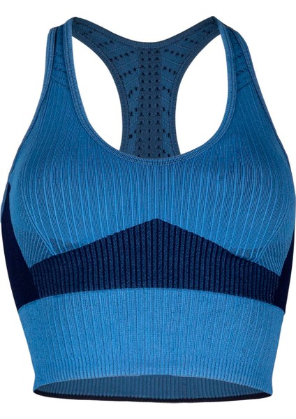 Fray Athletics Blue Topaz Sports Bra