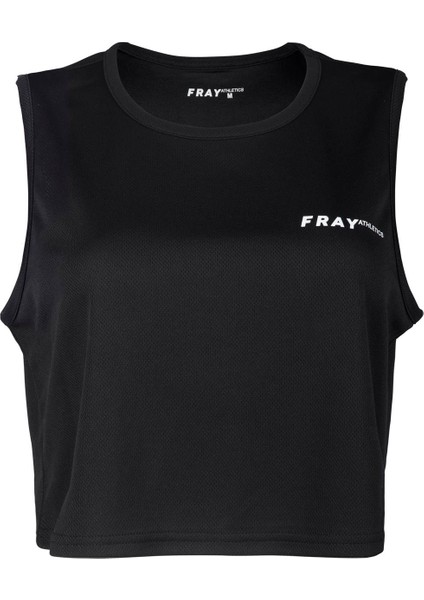 Fray Athletics Black Jasper Crop Top