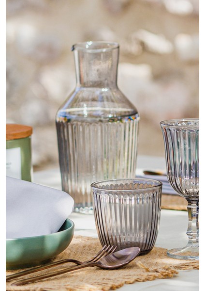 Splendid 4'lü Meşrubat Bardağı - Füme - 290 ml