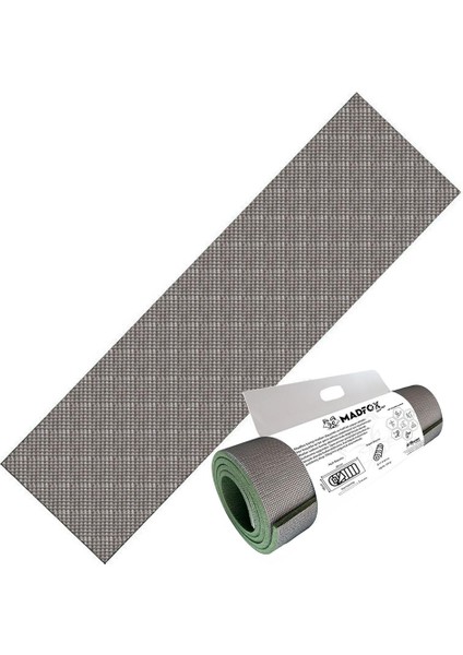 Thermic Prolight Insulated Kamp Matı [ Gri/yeşil | 180*60CM-10MM | Xpe-35 ]