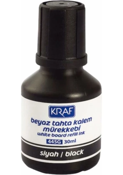 Beyaz Tahta Kalemi Mürekkebi Siyah 30ML