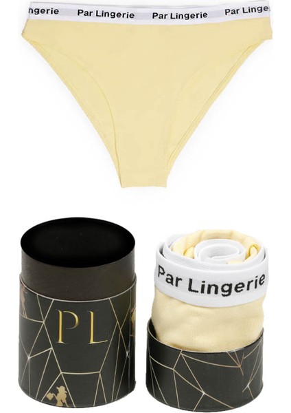 Kadın Slip Külot Sarı