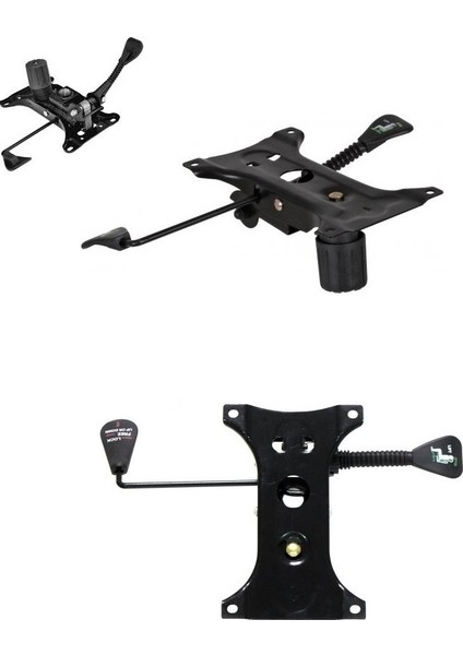 Ofis Büro Çalışma Koltuğu Için Çift Kol Metal Şase Tilt Mekanizma (15X20CM) Yedek Parça