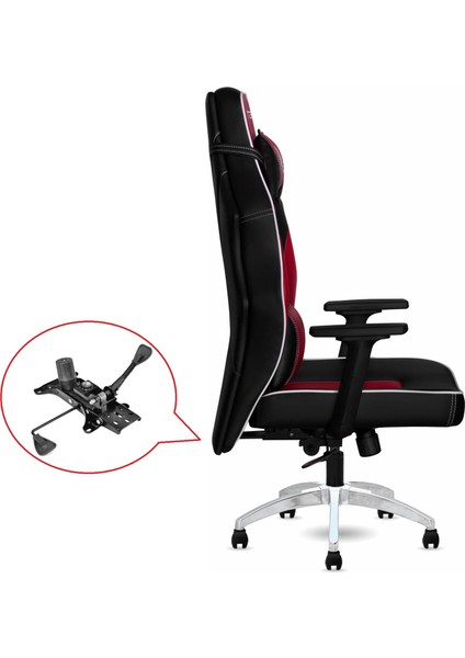 Ofis Büro Çalışma Koltuğu Için Çift Kol Metal Şase Tilt Mekanizma (15X20CM) Yedek Parça