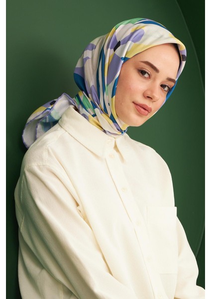 Ipekhan Daphne Desenli Pamuk Eşarp 1108-18 fiyatları