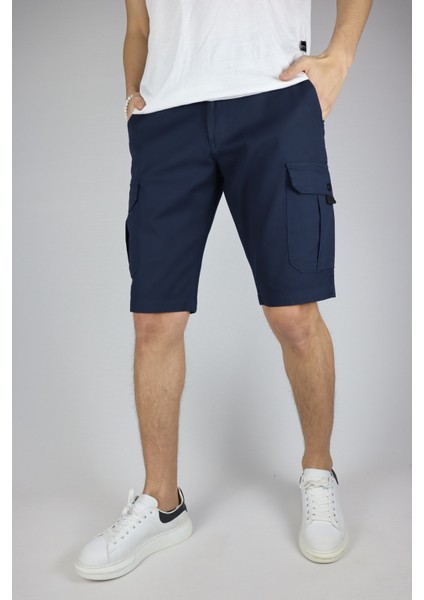 Yazlık Armürlü Kargo Cep Erkek Şort&bermuda INP209