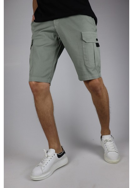 Yazlık Armürlü Kargo Cep Erkek Şort&bermuda INP209 modelleri