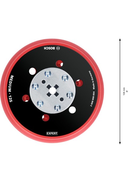 Expert Multihole Tabanlar Üniversal 125 Mm, Orta