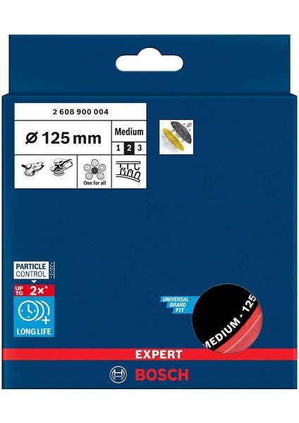 Expert Multihole Tabanlar Üniversal 125 Mm, Orta