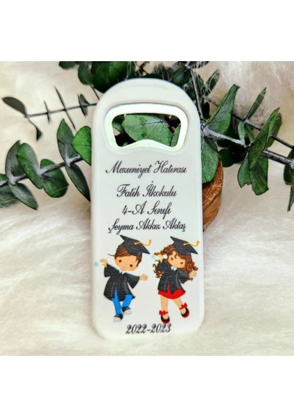 30 Adet Mezunlar Baskılı Dikey Açacak Magnet Mezuniyet Hatırası