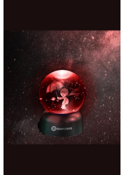 Küçük Prens Işıklı 3D Renkli LED Işıklı Küre Dekoratif Hediyelik indirimleri