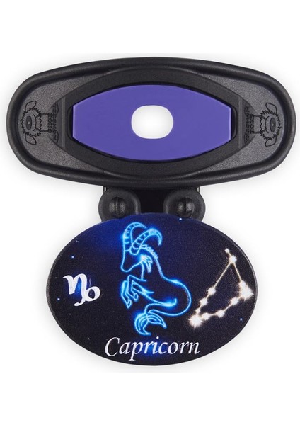 Capricorn (Oğlak) - Koyu Mor Ayakkabı Aksesuarı