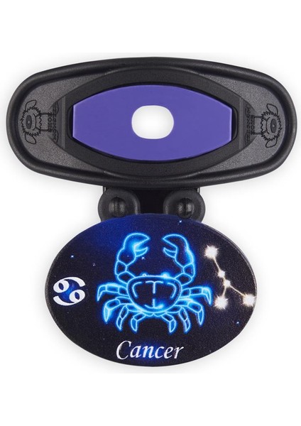 Cancer (Yengeç) - Koyu Mor Ayakkabı Aksesuarı