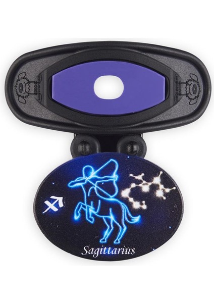 Sagittarius (Yay)- Koyu Mor Ayakkabı Aksesuarı